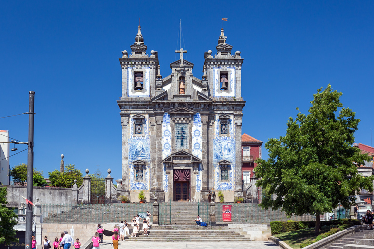 Porto: Tour della città in treno con degustazione di vini e tour in battello opzionaleTour in battello con degustazione e crociera dei sei ponti