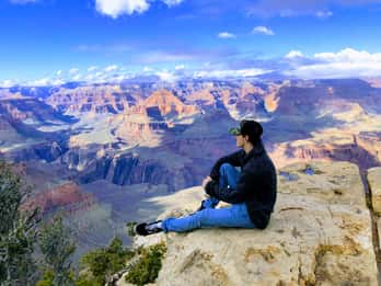 Ab Las Vegas: Geführte Grand Canyon-Tour mit mehreren Stopps Ab Las Vegas: Geführte Grand Canyon-Tour mit mehreren Stopps