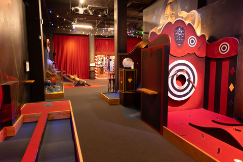 9-dołkowe pole do minigolfa w Bordeaux