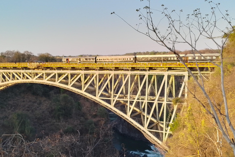 Victoria Falls: Guided Tour, Sunset Cruise, and Dinner