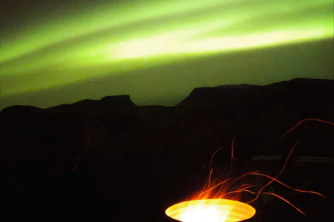 Abisko: Northern Lights Hike with Husky Puppies