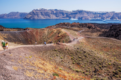 Santorini: Volcano, Hot Springs and Thirasia Cruise