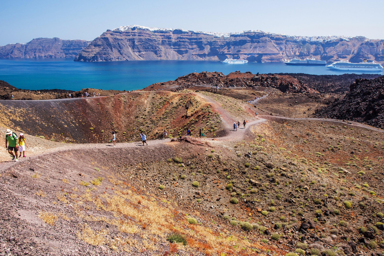 Santorini: Volcano, Hot Springs and Thirasia Cruise