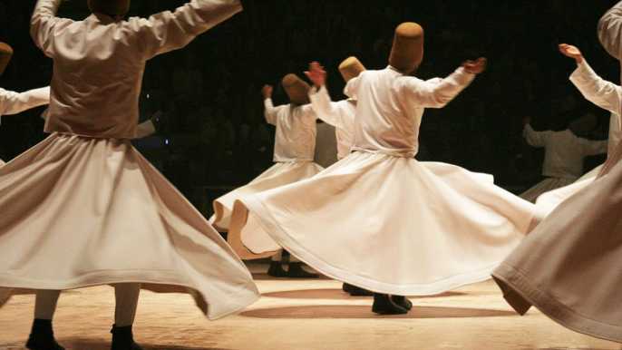 The Whirling Dervishes Show at the HodjaPasha Culture Center - Istanbul ...