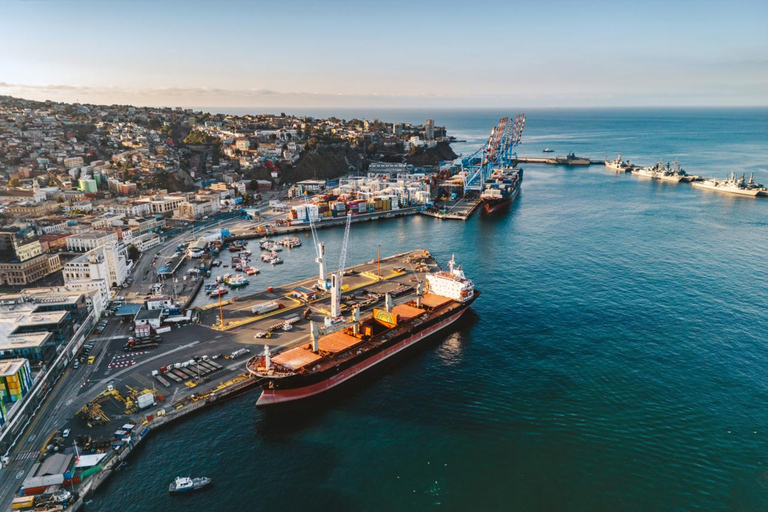 Visite d&#039;une jounée de Valparaiso et de la vallée de Casablanca au départ de Santiago