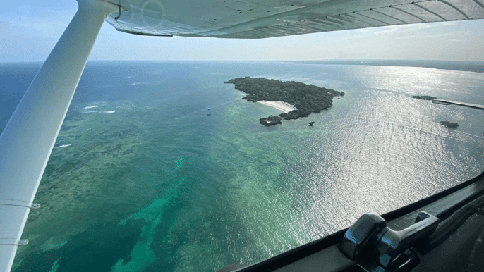 diani beach coastal scenic flight