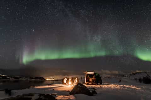 Tromso: 4x4 Small Group Northern Lights Photography Tour