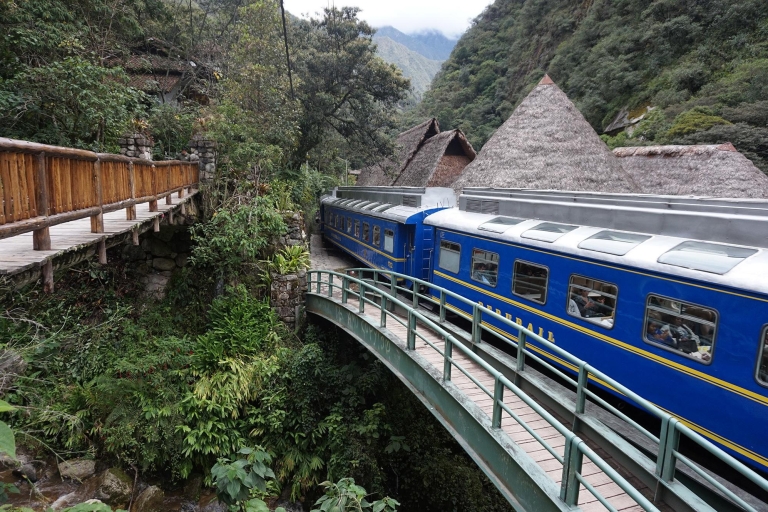 Von Ollantaytambo: Aguas Calientes Hin- und Rückfahrt mit dem ZugSuperior Ticket