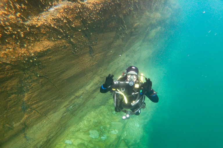 Bariloche: Diving baptism in Moreno Lake