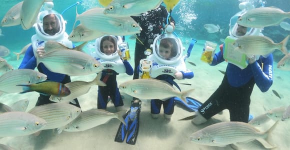 Costa Teguise: Underwater Sea Trek Experience