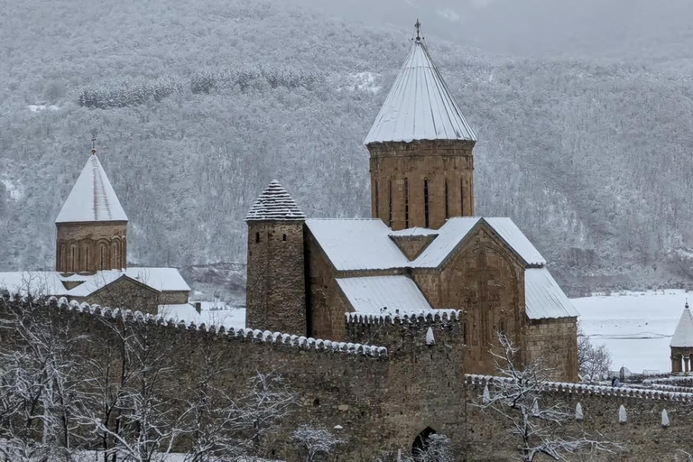 Tbilisi: Kazbegi, Gudauri, Gergeti & Ananuri Day Tour