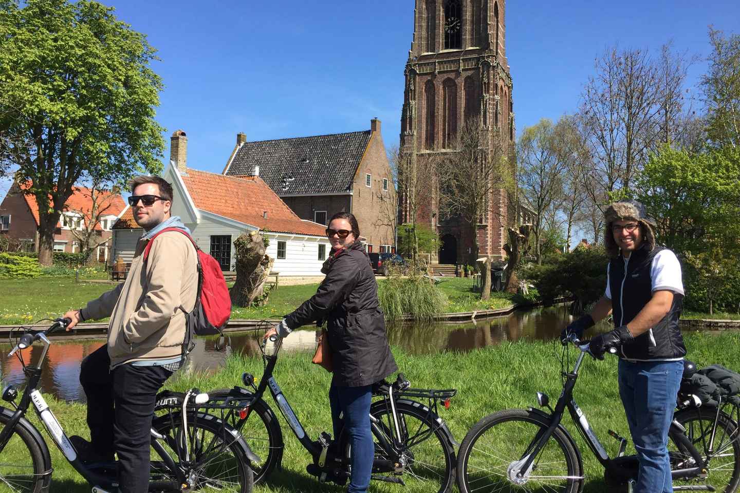 Excursion à vélo dans la campagne d'Amsterdam