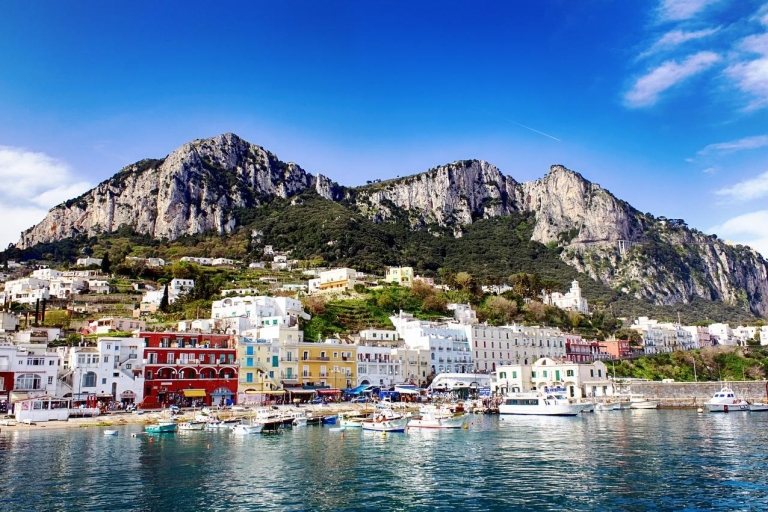 Vanuit Napels: dagtrip naar Capri met lunchCapri-dagtrip: ophalen van de haven