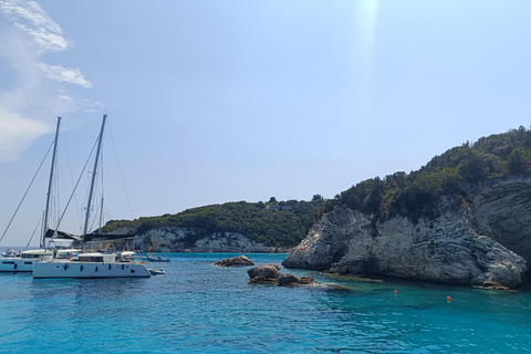 From Corfu: Blue caves & Paxos, Antipaxos island cruise