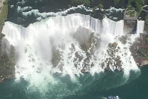 Wodospad Niagara, USA: Malowniczy lot helikopterem nad wodospadamiWodospad Niagara, USA: sceniczny lot helikopterem