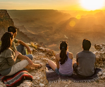 Von Tusayan: Grand Canyon Desert View Sunset Tour