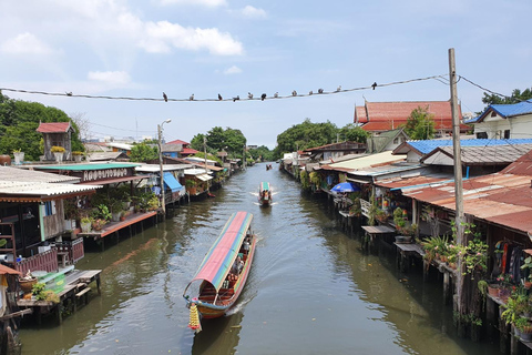 Bangkok: Rejs łodzią z długim ogonem po kanałach