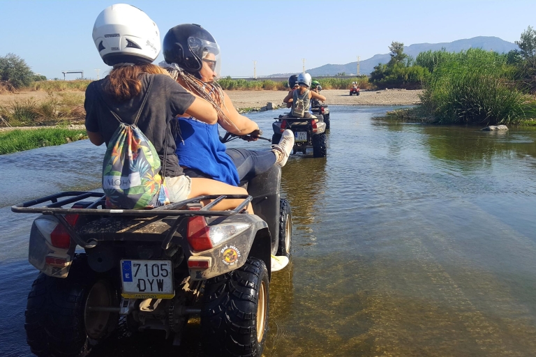 Málaga: Excursión en Quad por la NaturalezaDoble cuádruple: 2 adultos