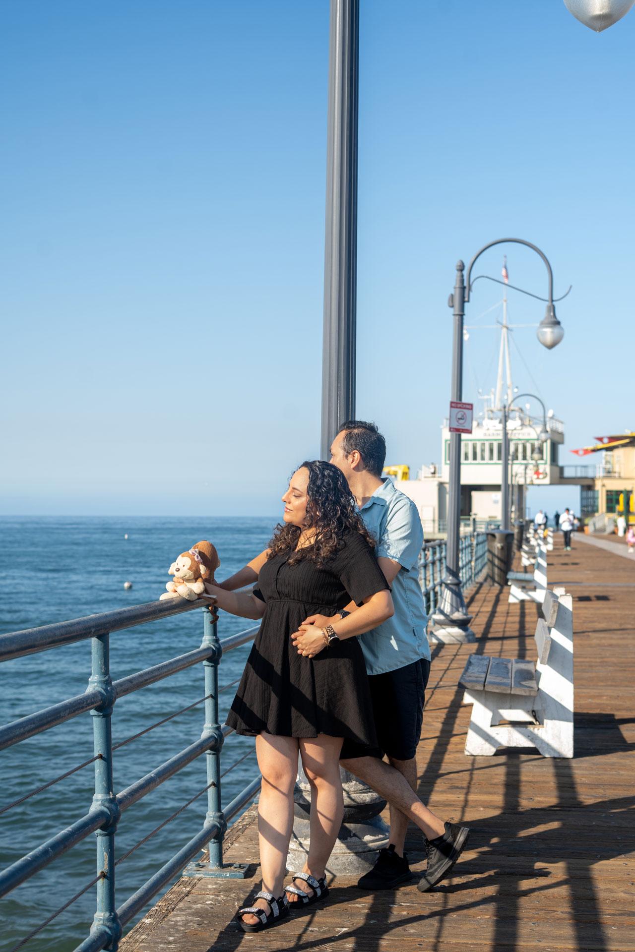 Santa Monica: Fotoshooting mit bearbeiteten Bildern
