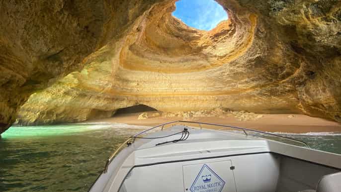 benagil caves 1.5 hour boat tour