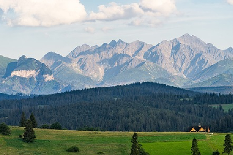 Da Cracovia: Zakopane e bagni termali con pranzo opzionaleTour di gruppo con servizio di prelievo in località selezionate e opzione pranzo