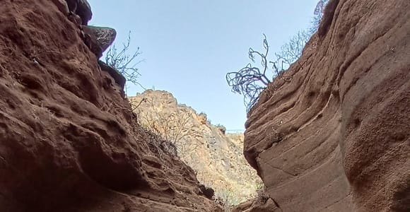 Maspalomas: Barranco de las Vacas & Caves with Sky Rebels