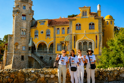 SINTRA CASCAIS & COAST Private Jeep Tour with Food & Drinks 4 HOURS WITH DRINKS