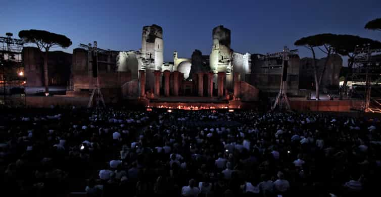 Rom: Eine Nacht in der Oper - Caracalla-Thermen | GetYourGuide