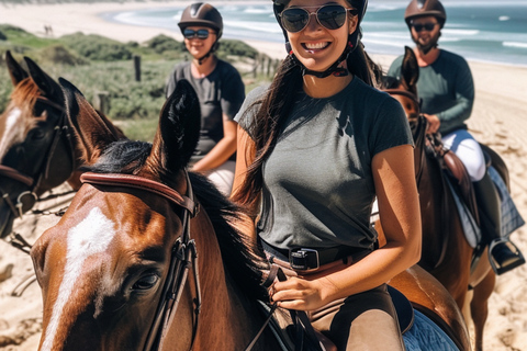 Le Cap : balade à cheval à Long Beach