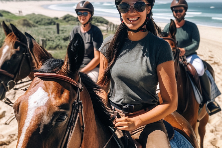 Le Cap : balade à cheval à Long Beach