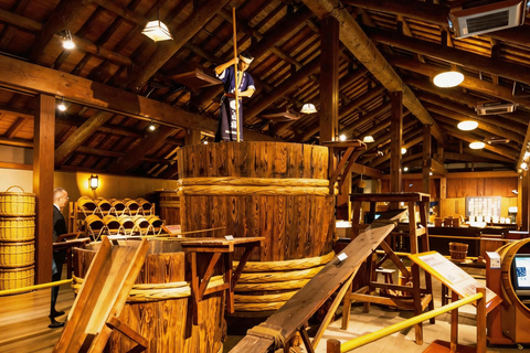 from Osaka to Kobe: Sake Brewery & Kirin Beer Factory Tour Share Tour /w Hotel Pickup