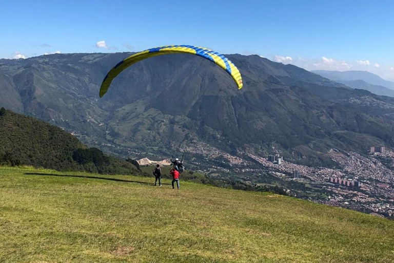 Medellín: 15-minutowy lot paralotnią