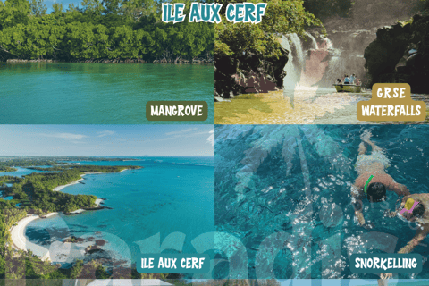 Mauritius: Ile aux Cerfs Speedboat Tour With Lunch & Drinks