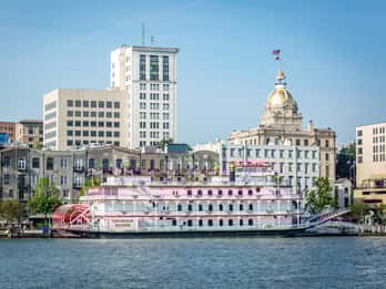 Savannah Riverboat: Narrated Harbour Sightseeing Cruise Savannah Riverboat: Narrated Harbour Sightseeing Cruise