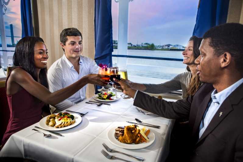 savannah riverboat cruise dinner