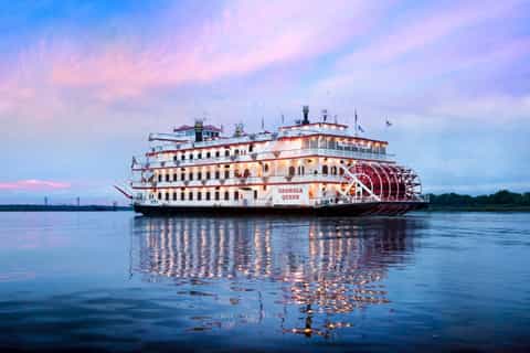 Savannah Riverboat: Sunset Sightseeing Cruise