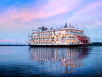 Savannah Riverboat: Sightseeing-Kreuzfahrt bei Sonnenuntergang Savannah Riverboat: Sightseeing-Kreuzfahrt bei Sonnenuntergang