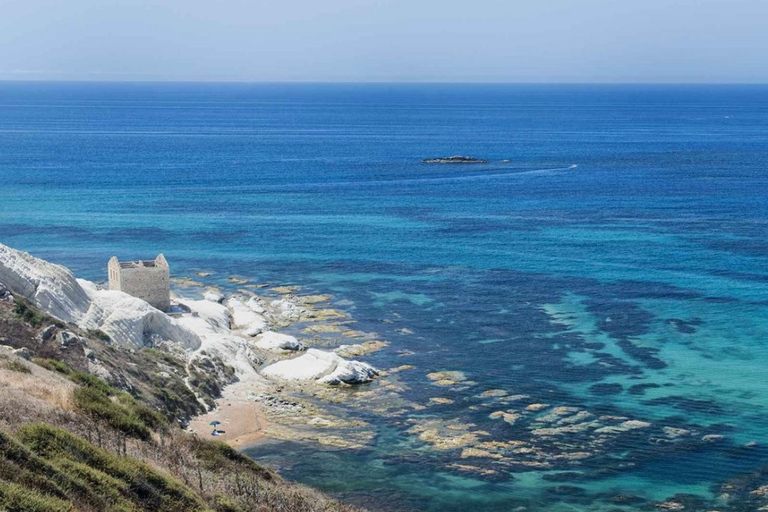 San Leone, Scala dei turchi: private aperitif on boat tour