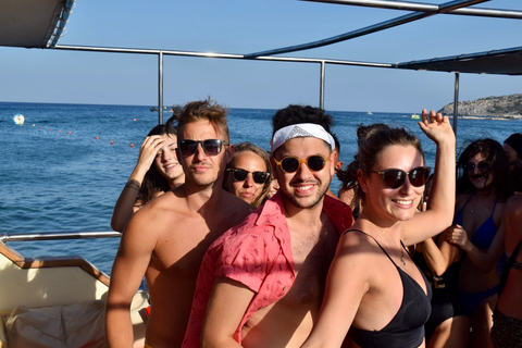 Rhodos: partybootcruise met live DJRhodos: partybootcruise met live dj