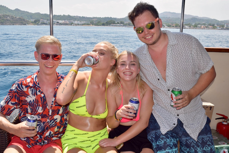 Rhodes: Boat Party Cruise with Live DJ