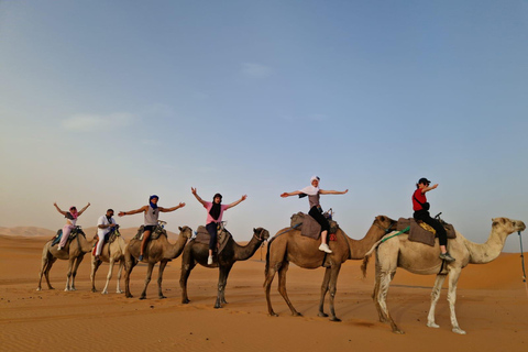 4 days Sahara desert tour from marrakech to merzouga dunes 4 Daus Sahara Tour With Luxury Desert Camp