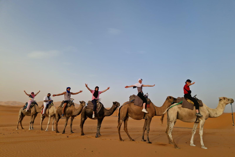 4 days Sahara desert tour from marrakech to merzouga dunes 4 Daus Sahara Tour With Luxury Desert Camp