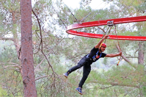 Alanya: Adventure Park Combo Tour with Zipline & Archery