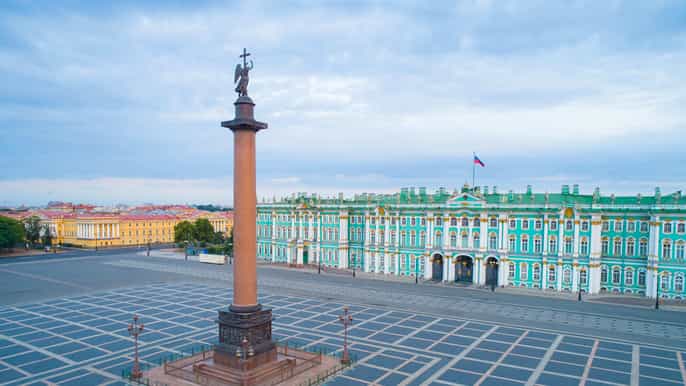 st. petersburg city center walking tour with lunch