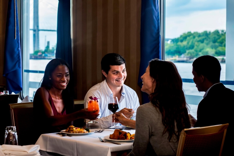 Savannah Riverboat: Sightseeing Lunch Cruise Savannah: Boat Cruise on the Savannah River with Lunch