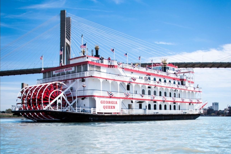 Savannah Riverboat: Sightseeing Lunch Cruise Savannah: Boat Cruise on the Savannah River with Lunch
