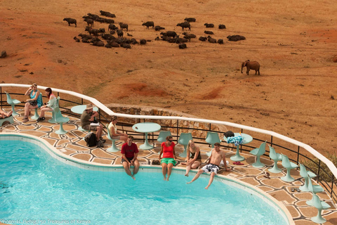 Mombaça: Safari de 5 dias em Tsavo Este e Oeste e no Saltlick Lodge