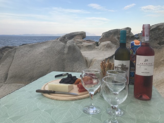 Visit Wine Tasting Kayak Sunset Trip in Sithonia