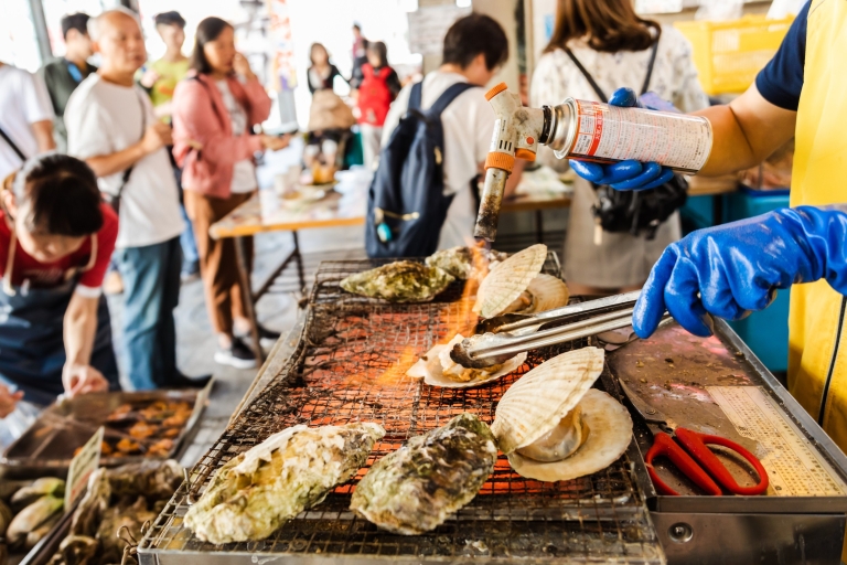 Kanazawa: tour a pie privado de degustación de comida