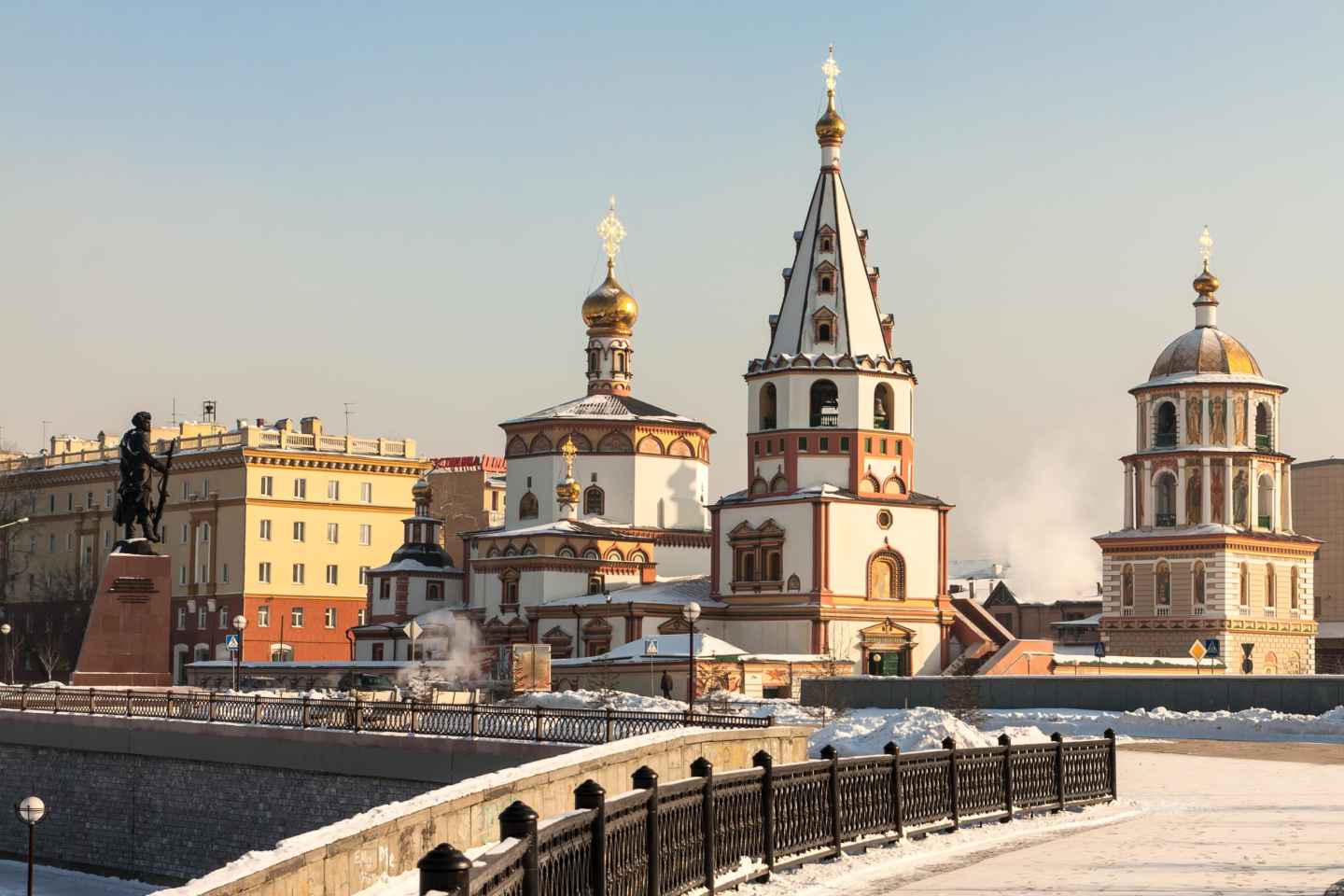 Irkutsk: 3-stündige private Stadtrundfahrt